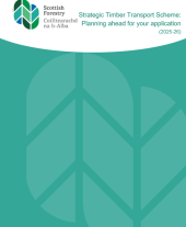 Strategic Timber Transport Scheme - Planning ahead for your application 2025-26